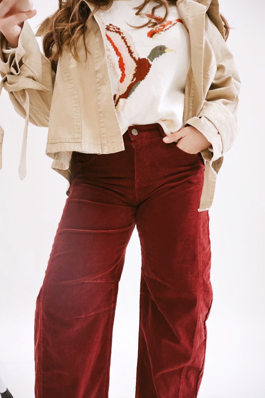 Sloane Barrel Pants