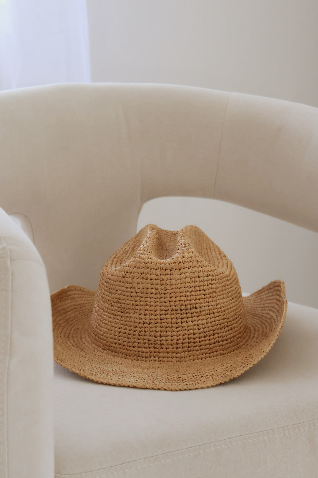 Millie Raffia Cowboy Hat