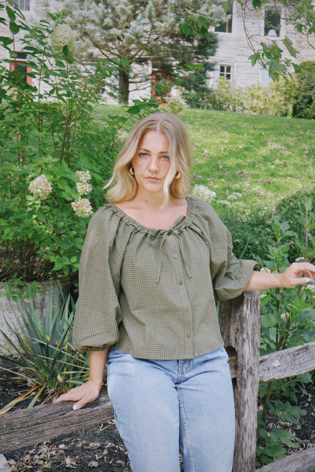 Addie Peasant Blouse