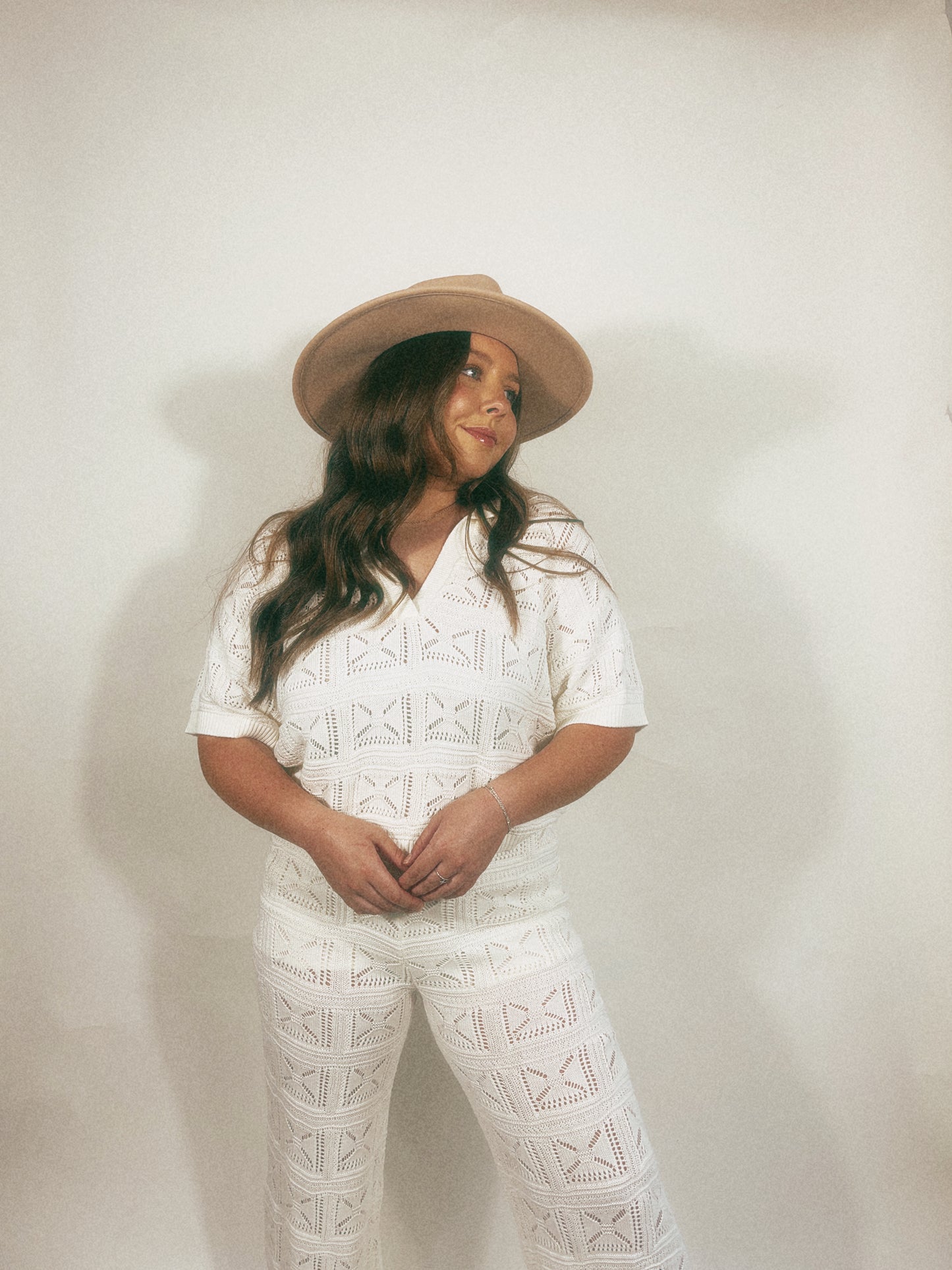 Carolina Open Knit Top