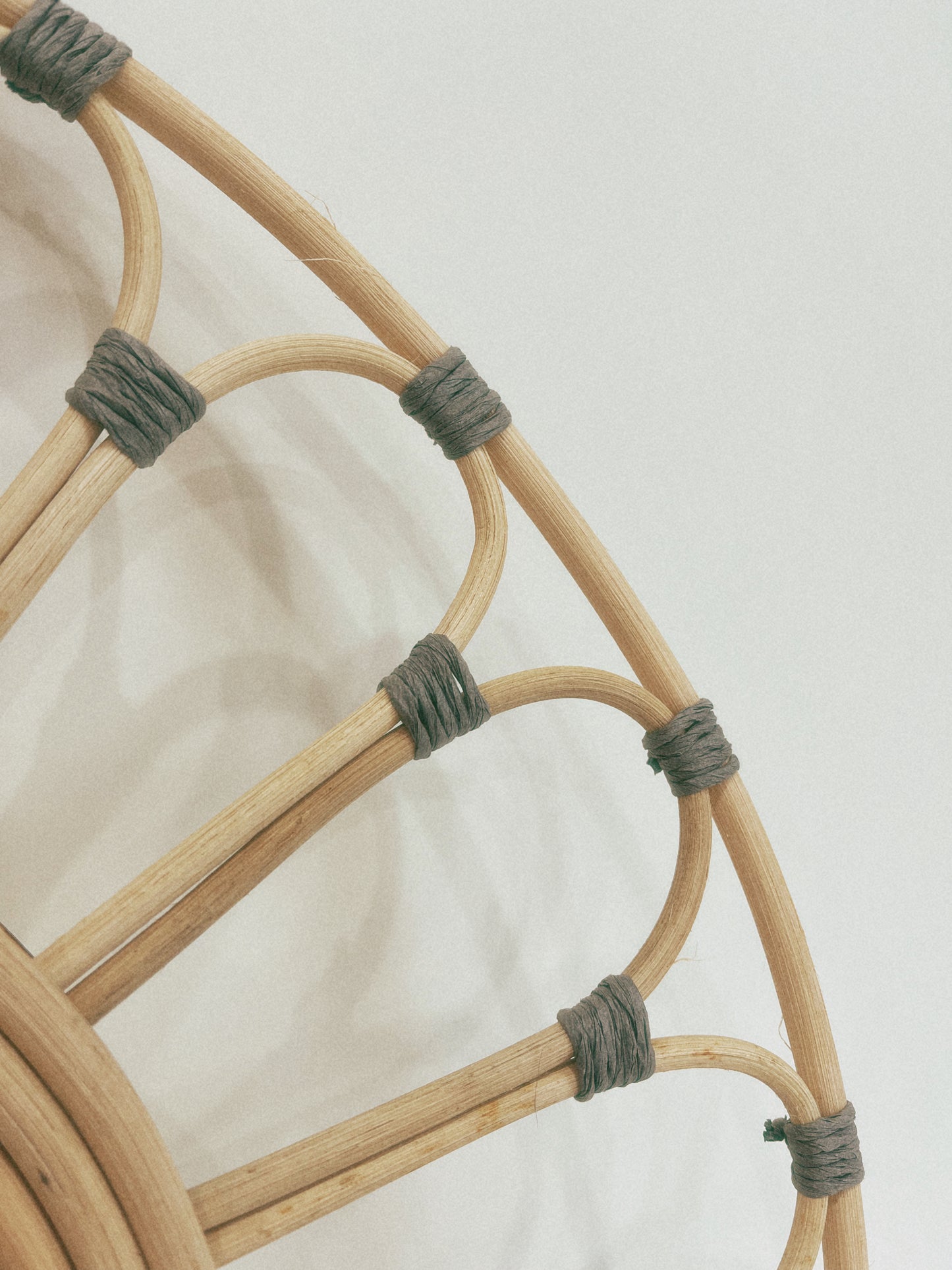 Woven Rattan Mirror