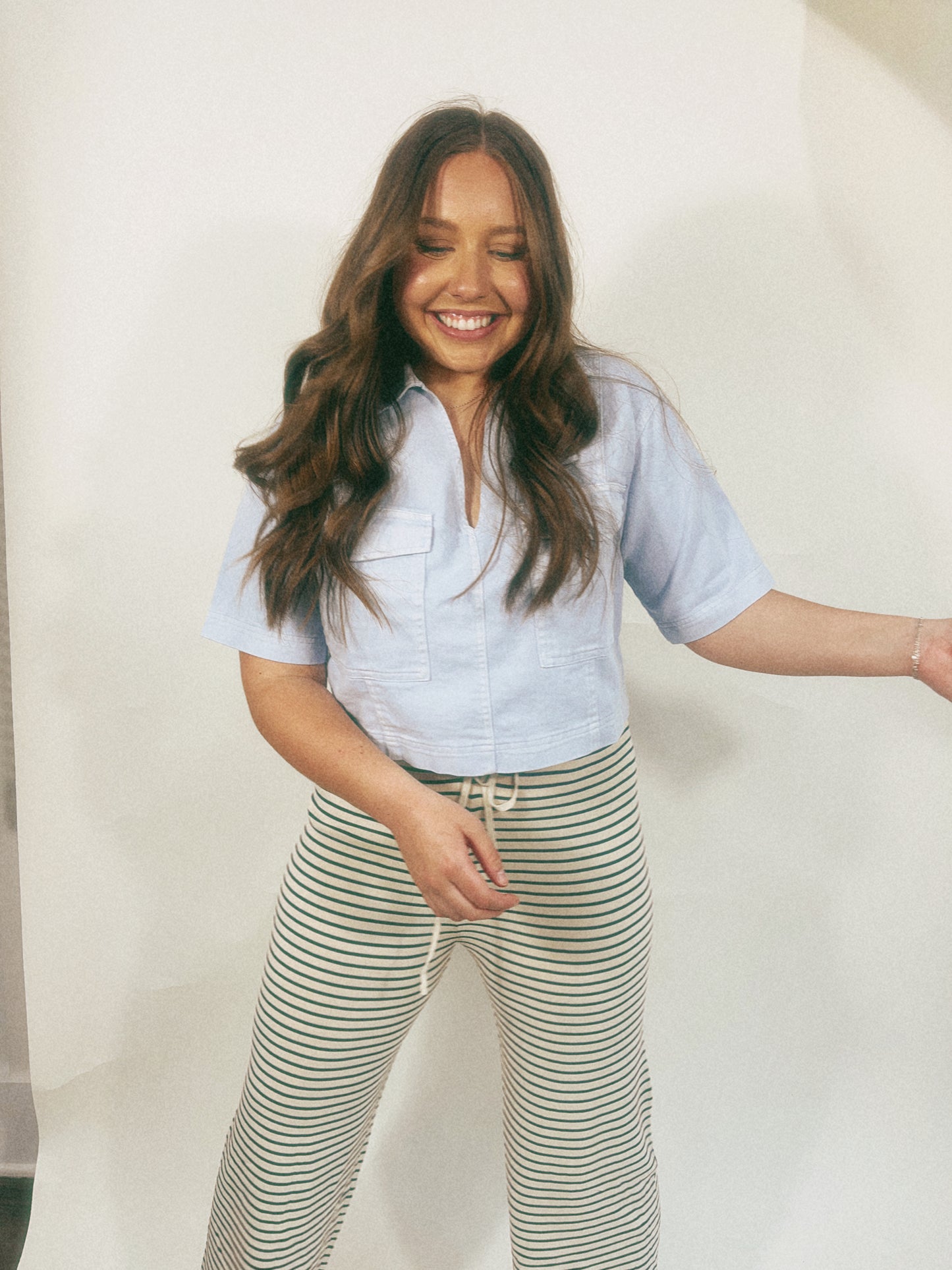 Jaci Denim Top