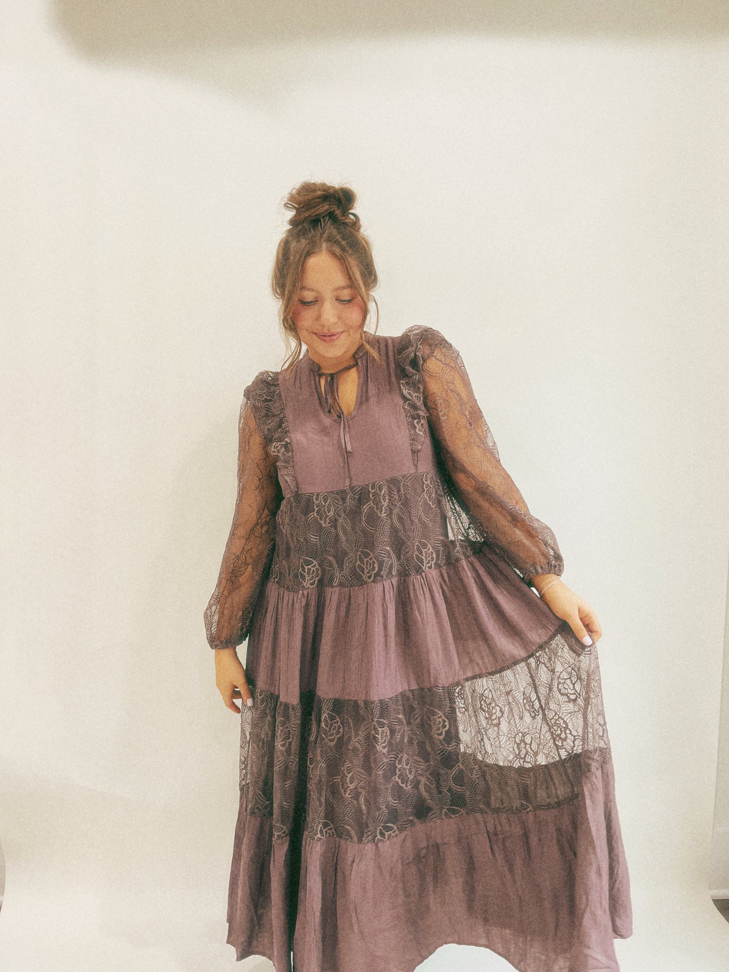 Giselle Lace Maxi Dress