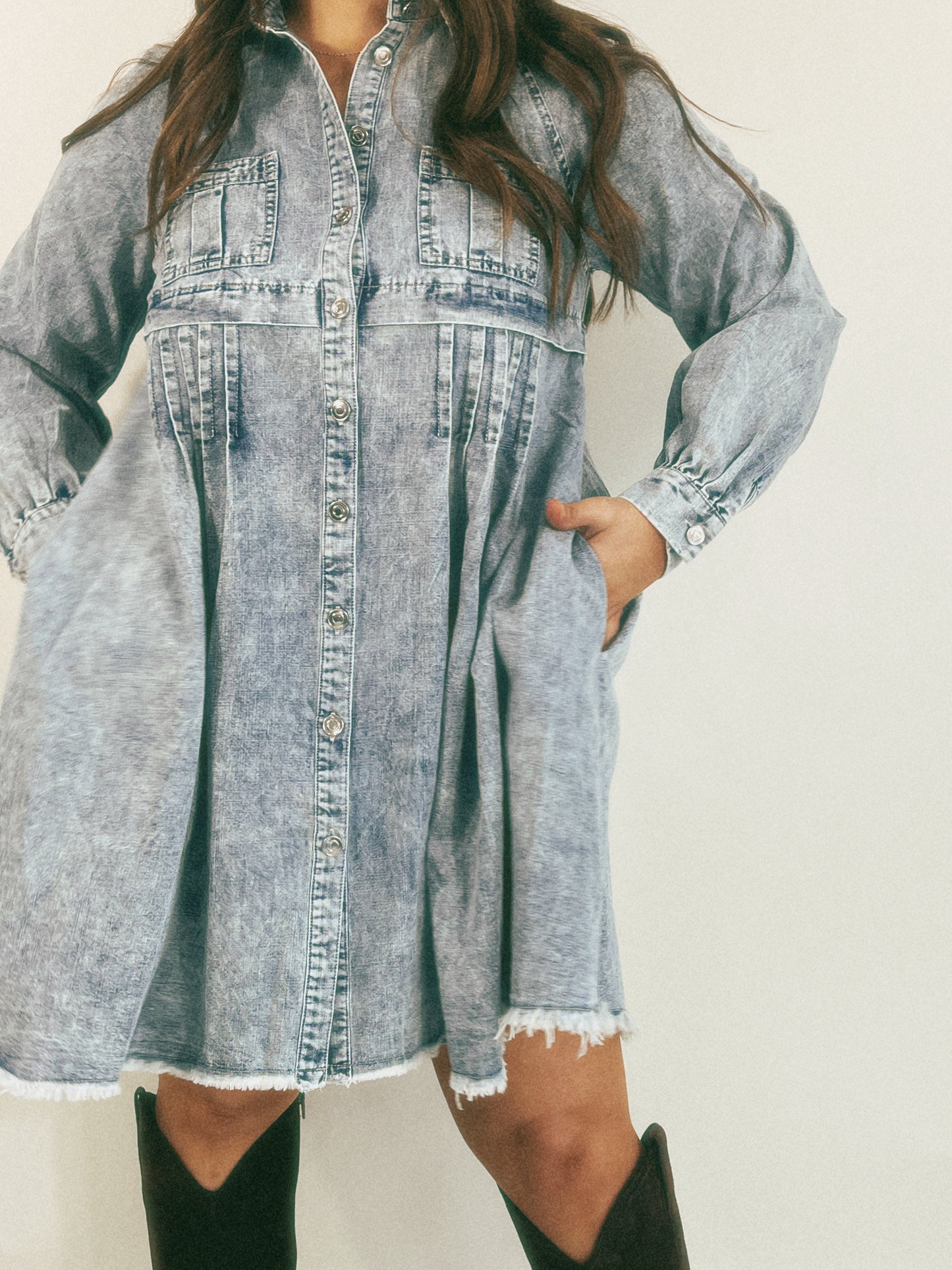 Lana Denim Dress