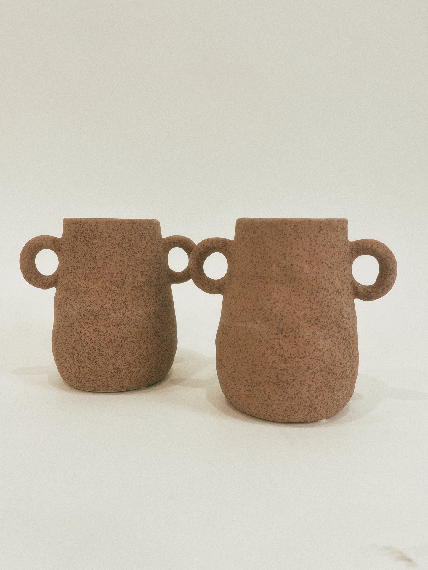Stoneware Handle Pot