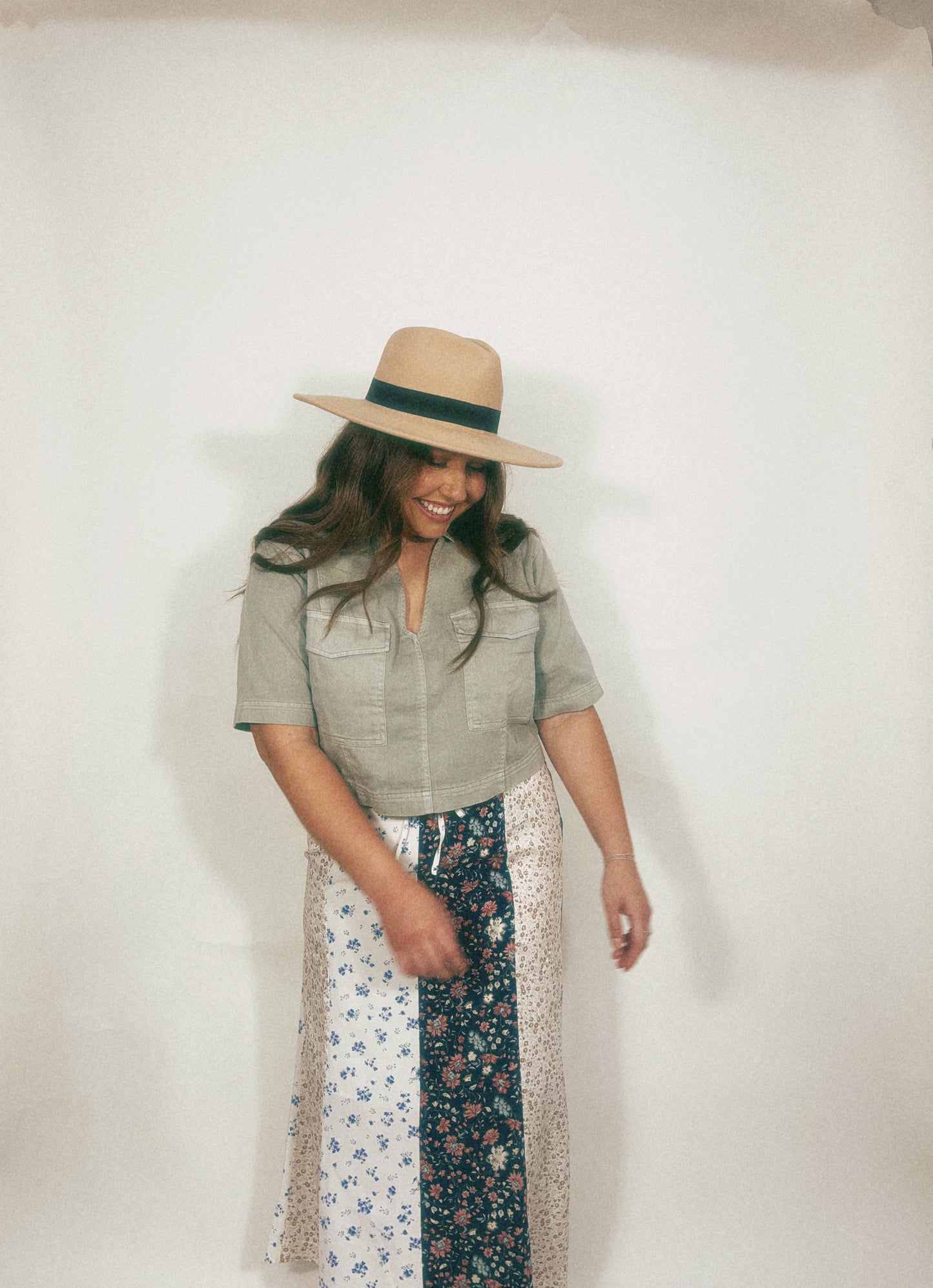Jaci Denim Top
