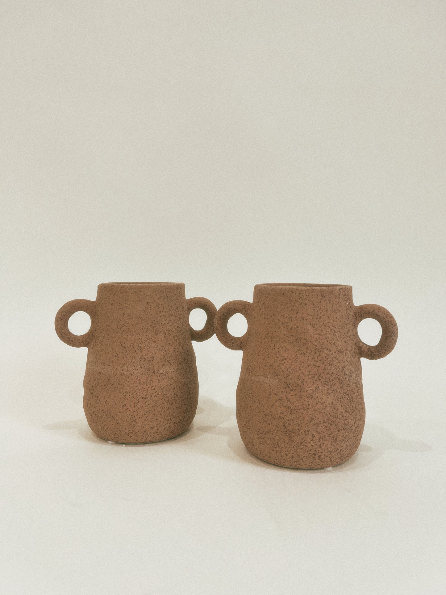 Stoneware Handle Pot