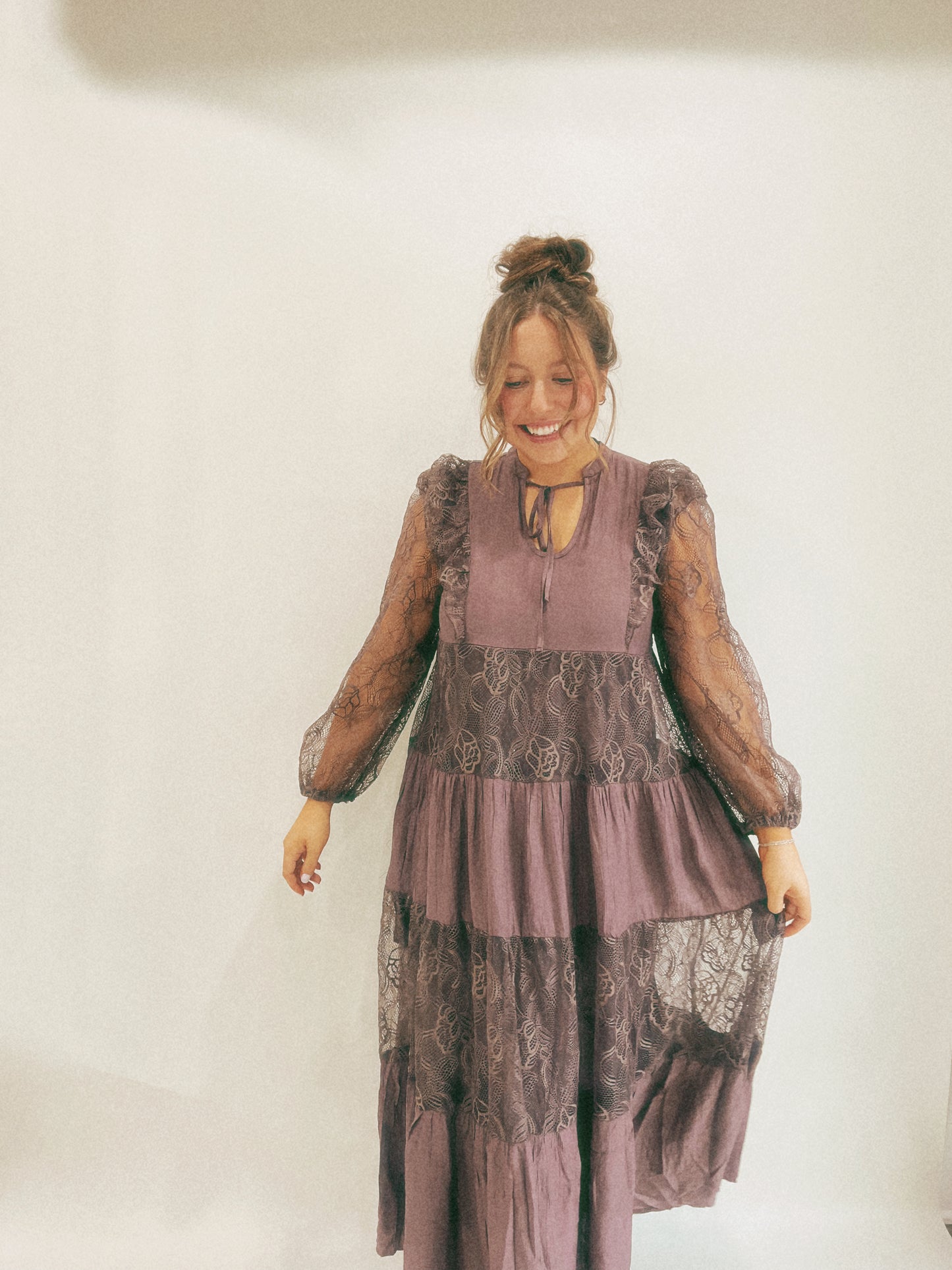 Giselle Lace Maxi Dress