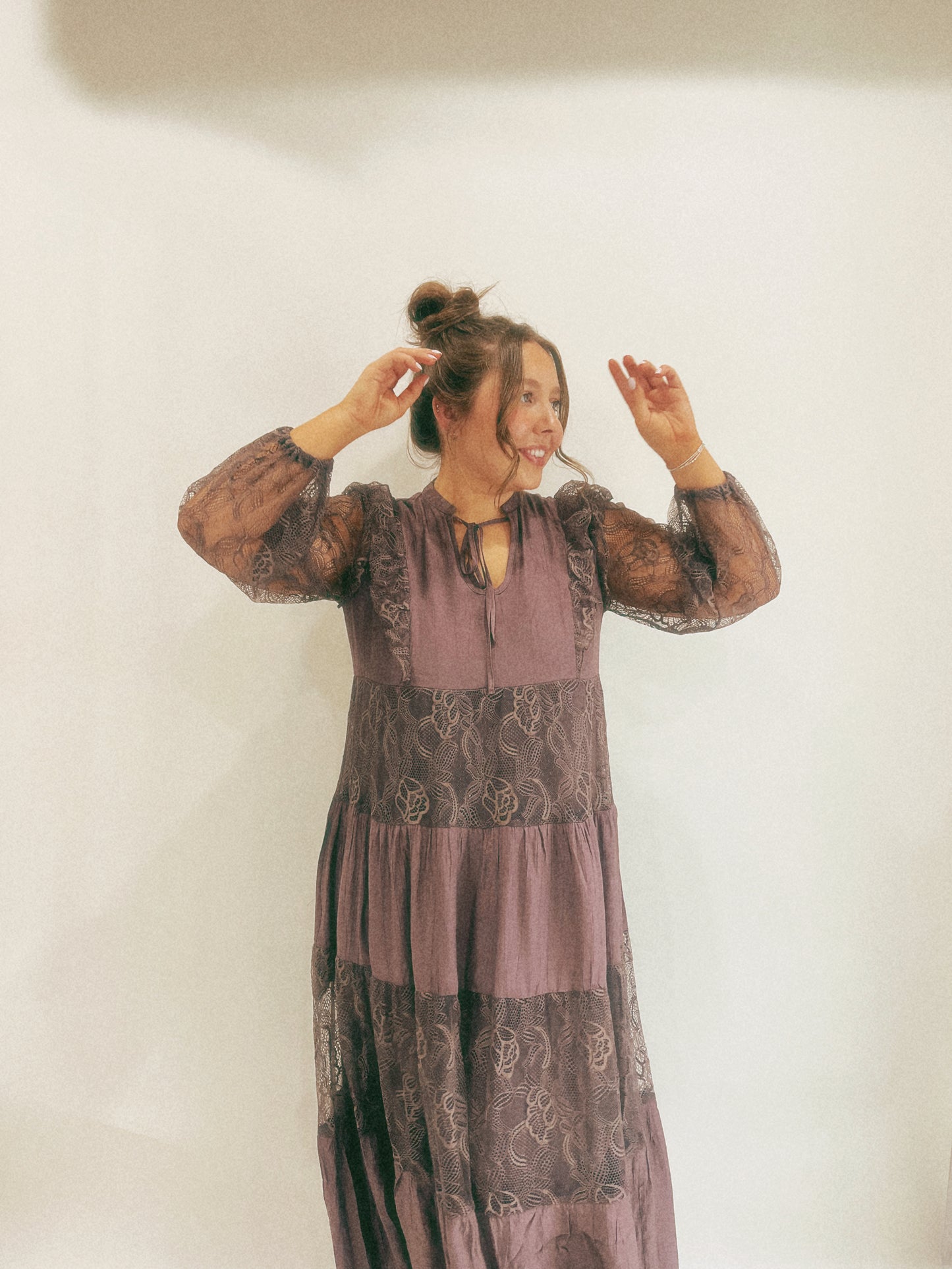Giselle Lace Maxi Dress