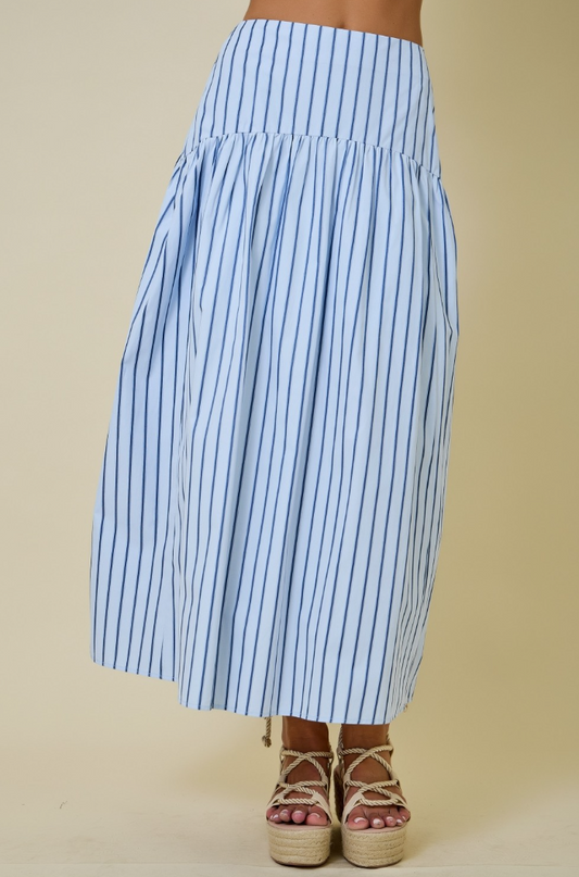 Avalon Curved Maxi Skirt