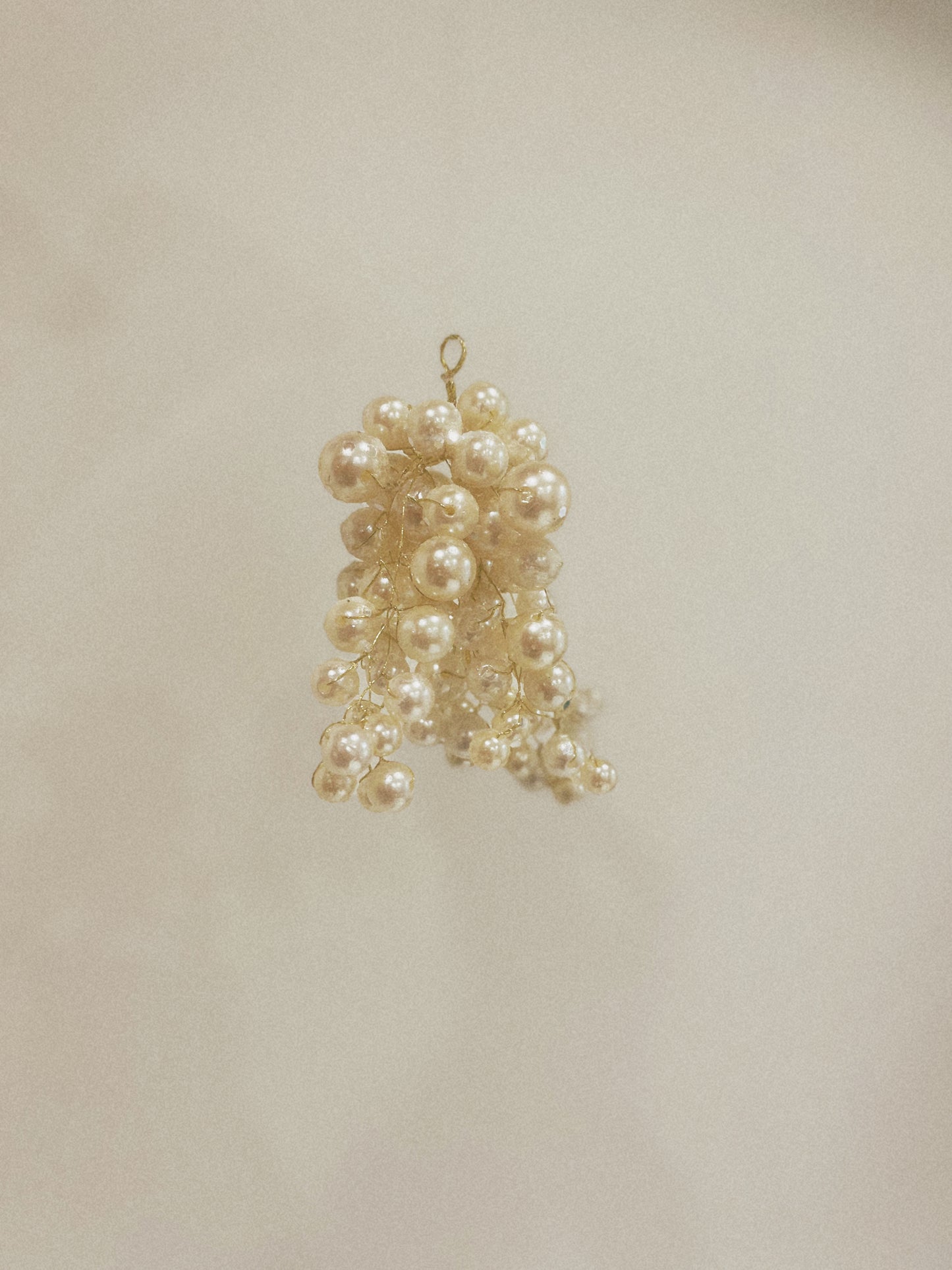 Pearl Cluster Drop Ornament