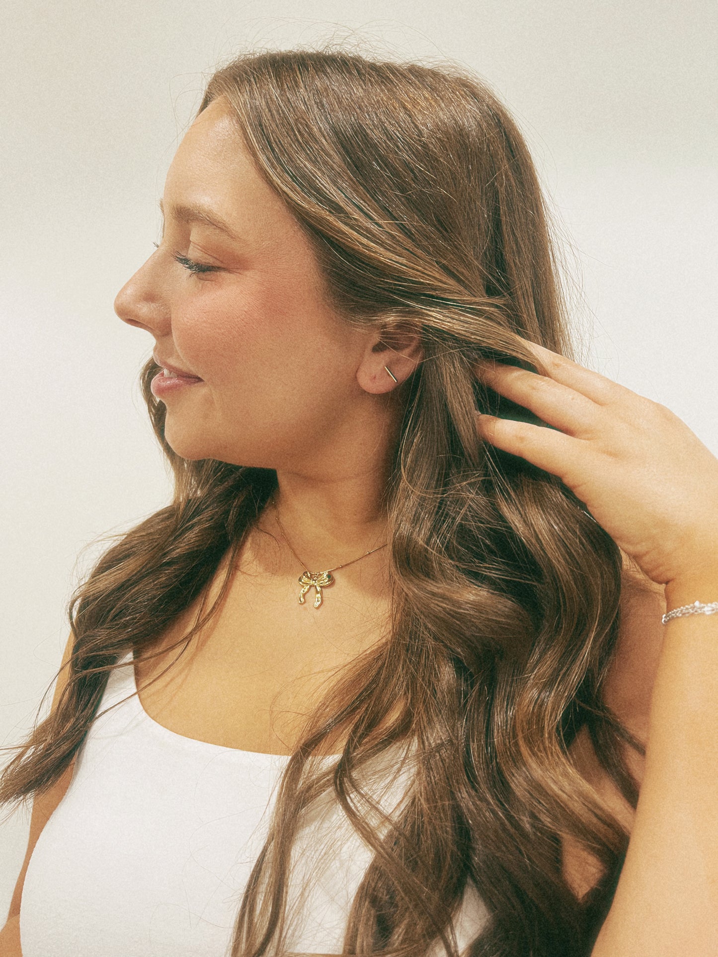 Gold Bar Studs
