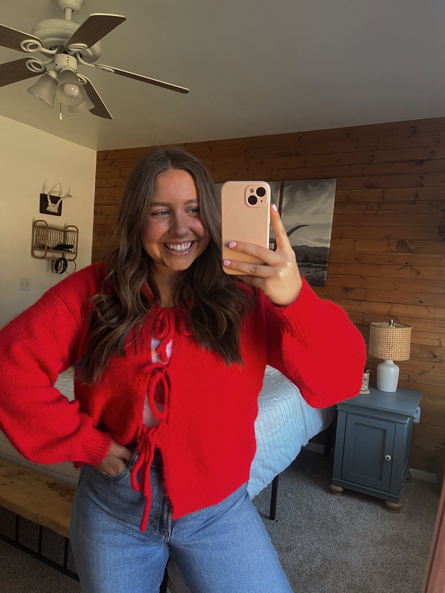 Ruby Front Tie Cardigan
