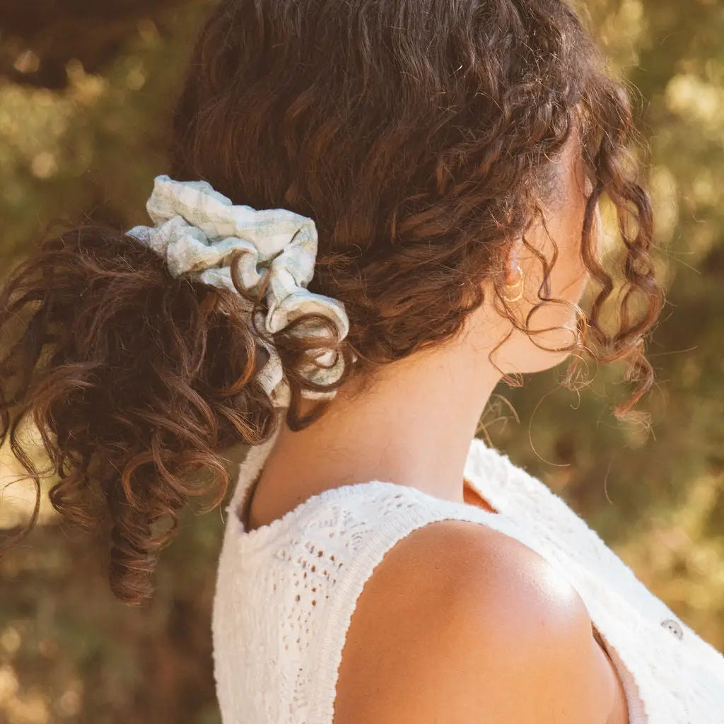 Blair Gingham Scrunchie
