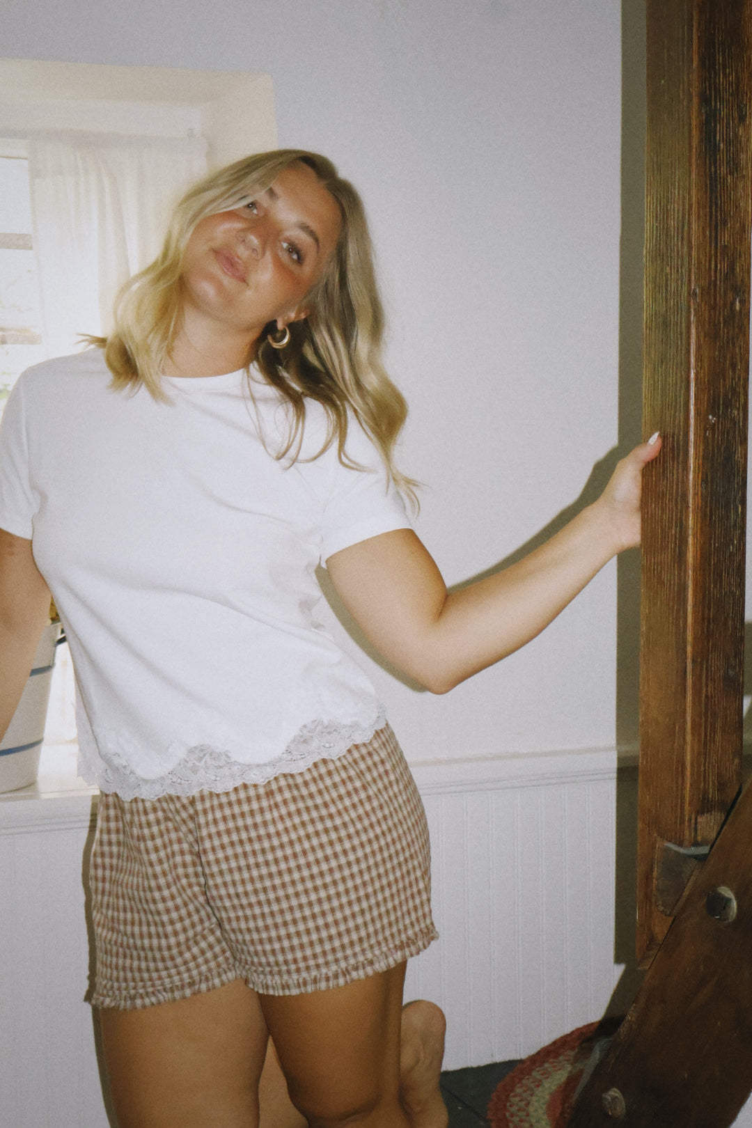 Paige Lace Tee
