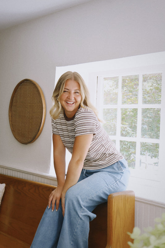Sadie Striped Tee