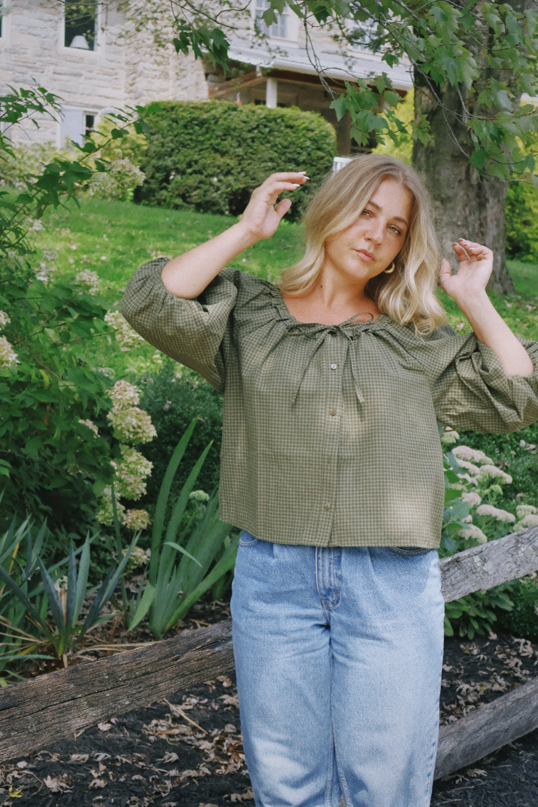 Addie Peasant Blouse