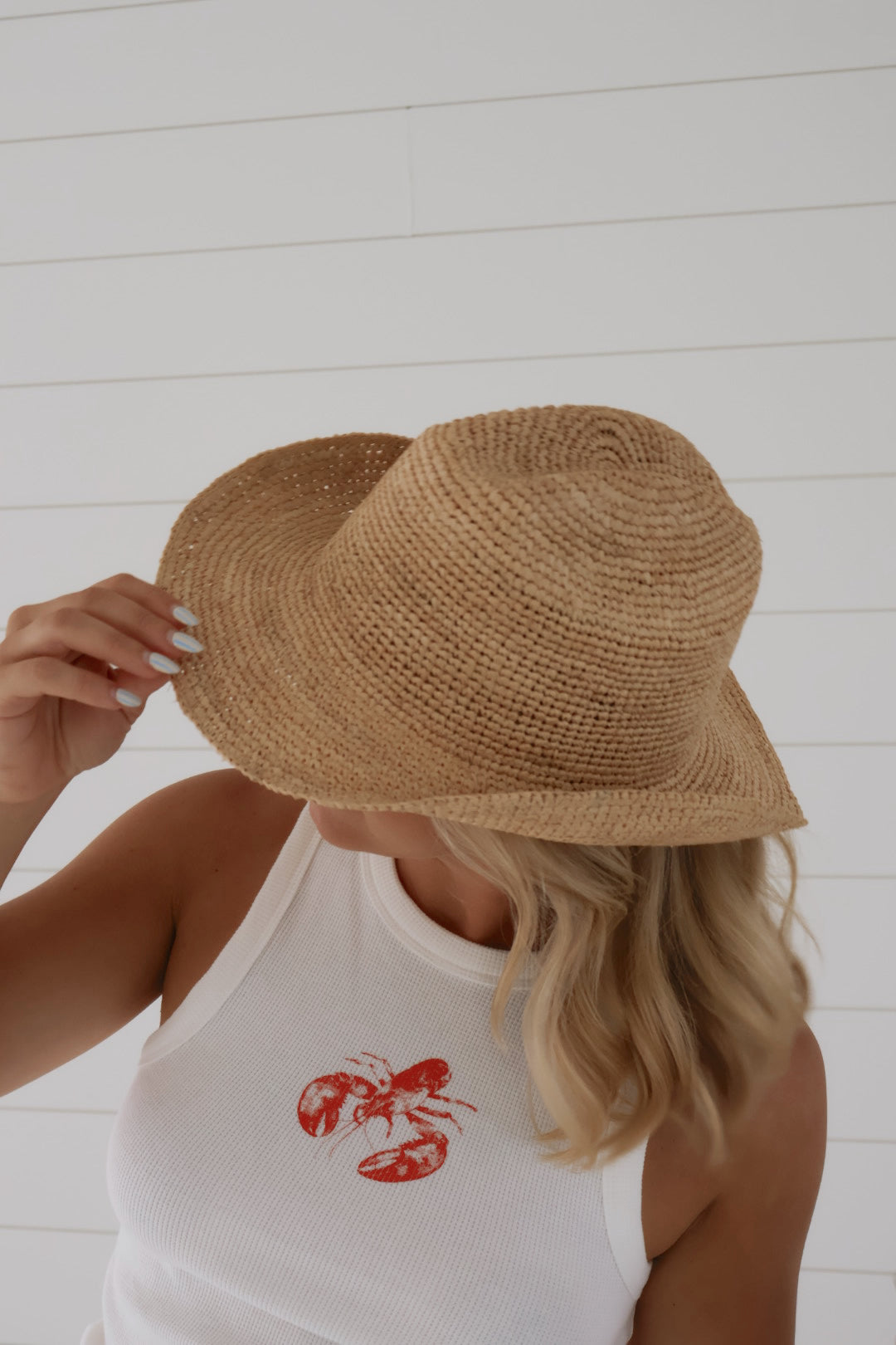 Millie Raffia Cowboy Hat