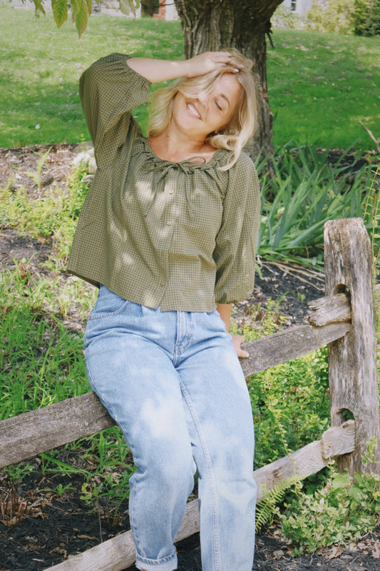 Addie Peasant Blouse