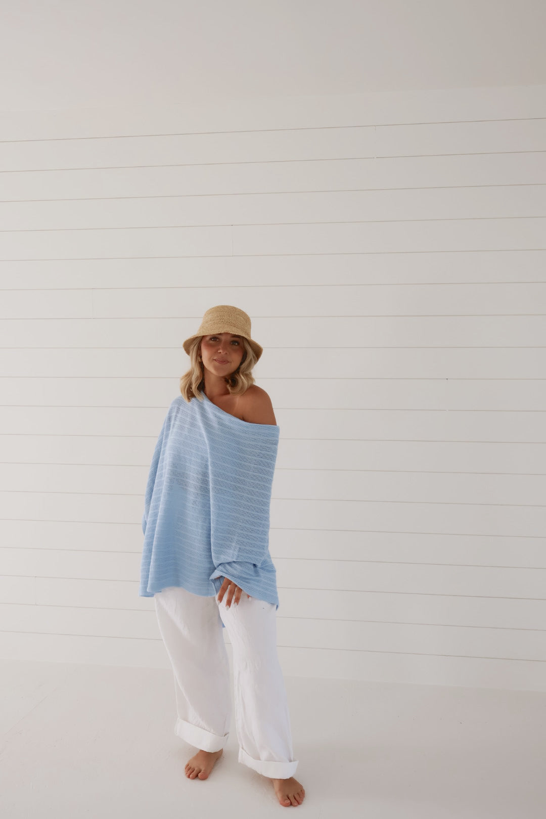 Lilia Poncho Top