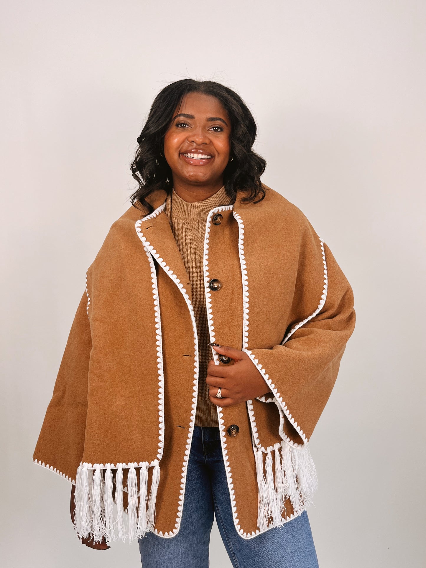 Penelope Scarf Coat