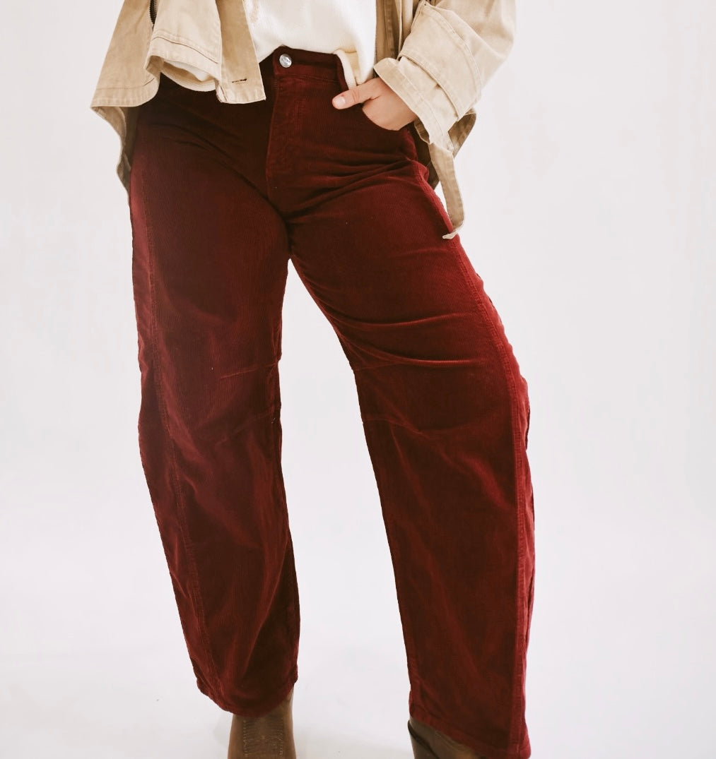 Sloane Barrel Pants