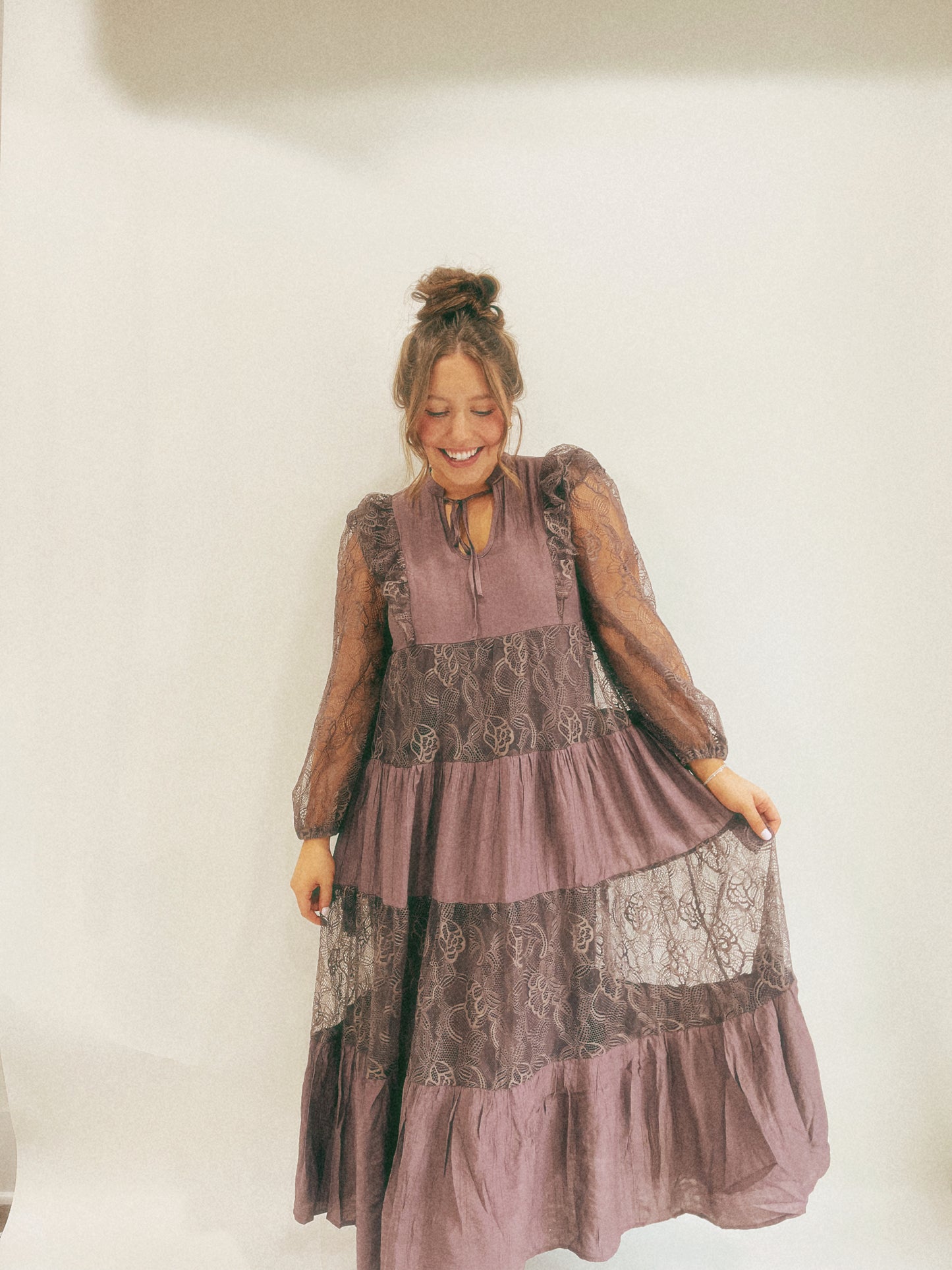 Giselle Lace Maxi Dress