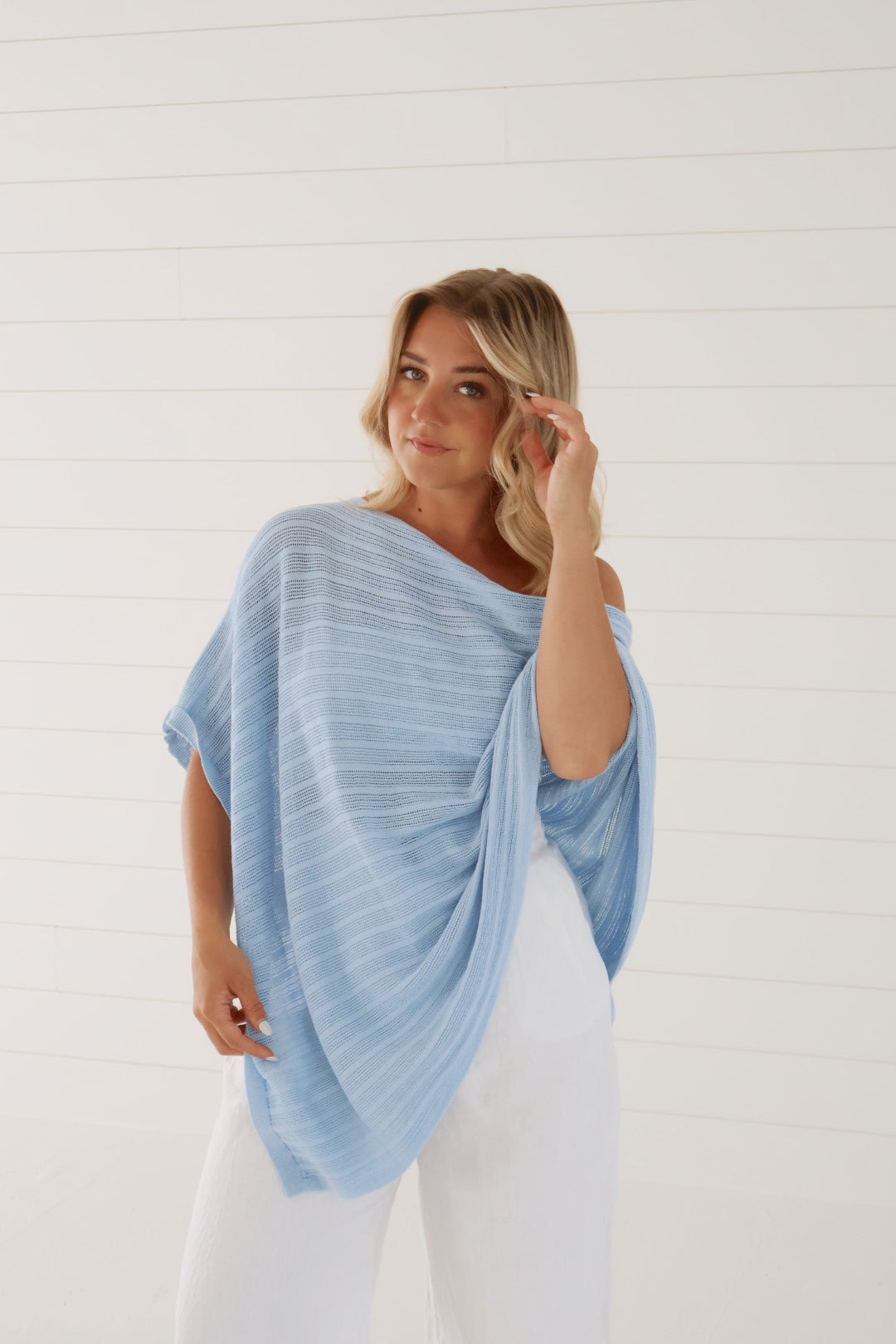 Lilia Poncho Top