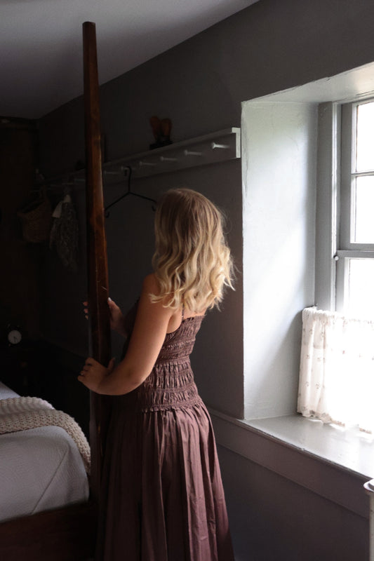 Luna Smocked Maxi Dress