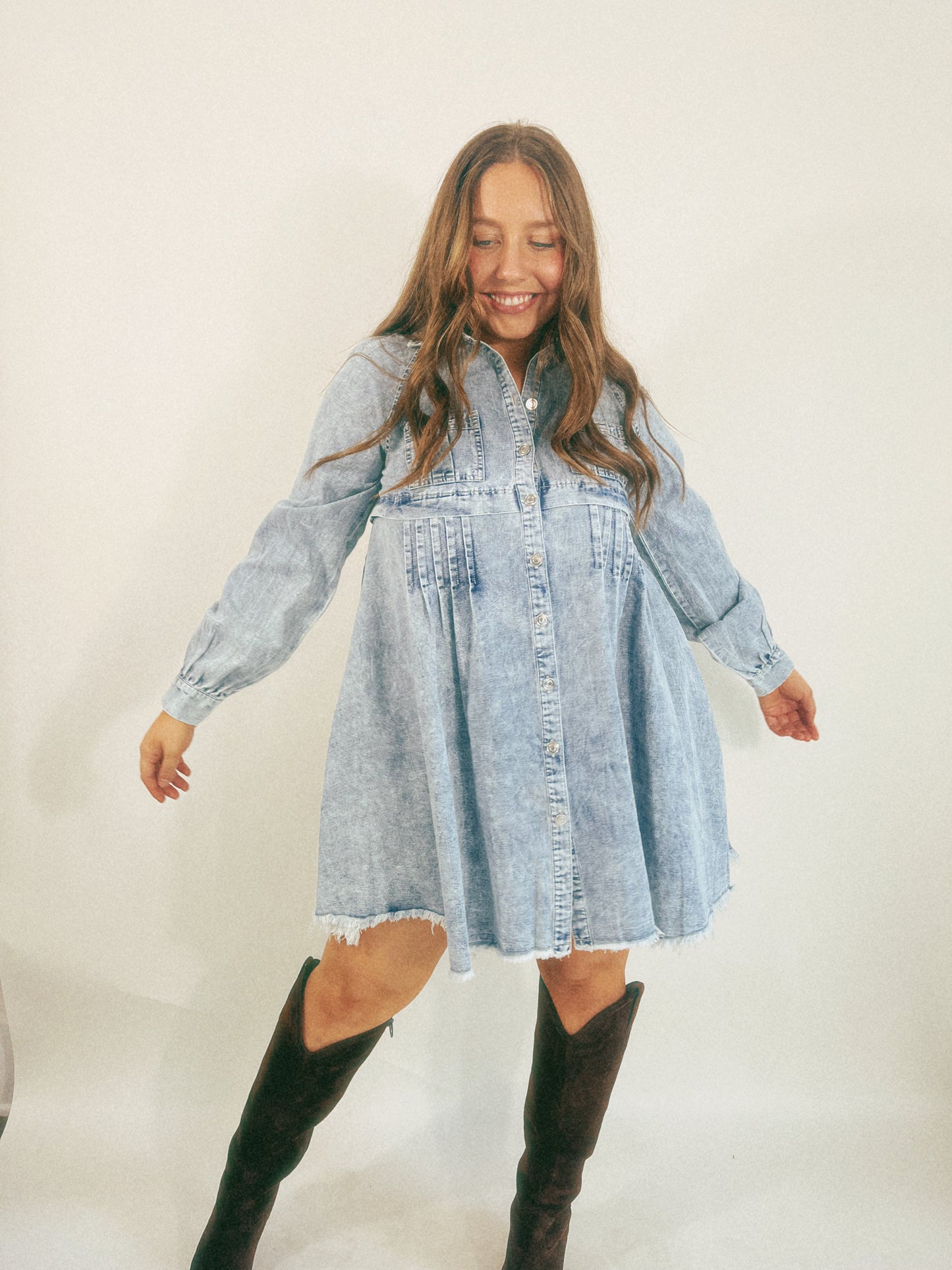 Lana Denim Dress