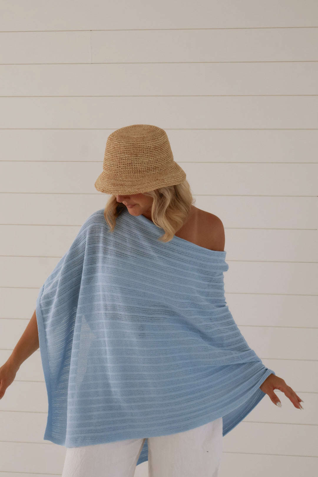 Lilia Poncho Top