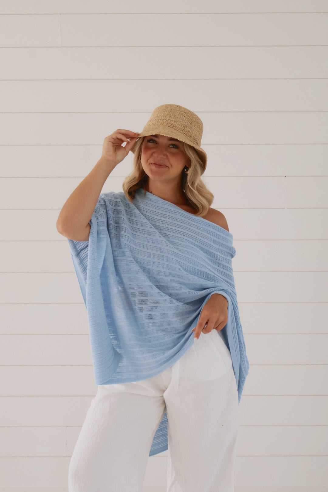 Lilia Poncho Top