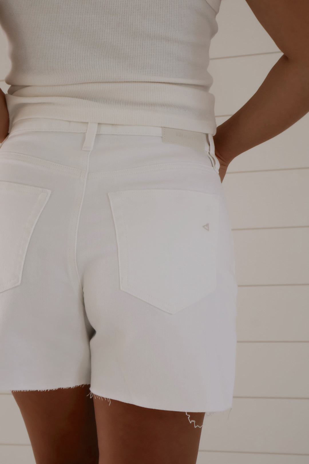 Ava High Rise Denim Shorts