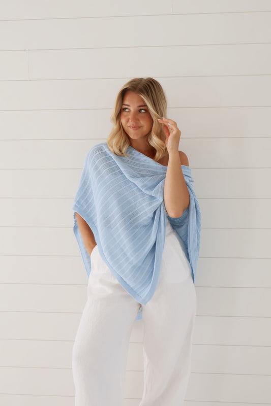 Lilia Poncho Top