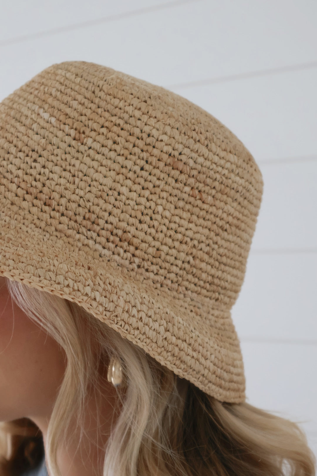 Isla Raffia Bucket Hat