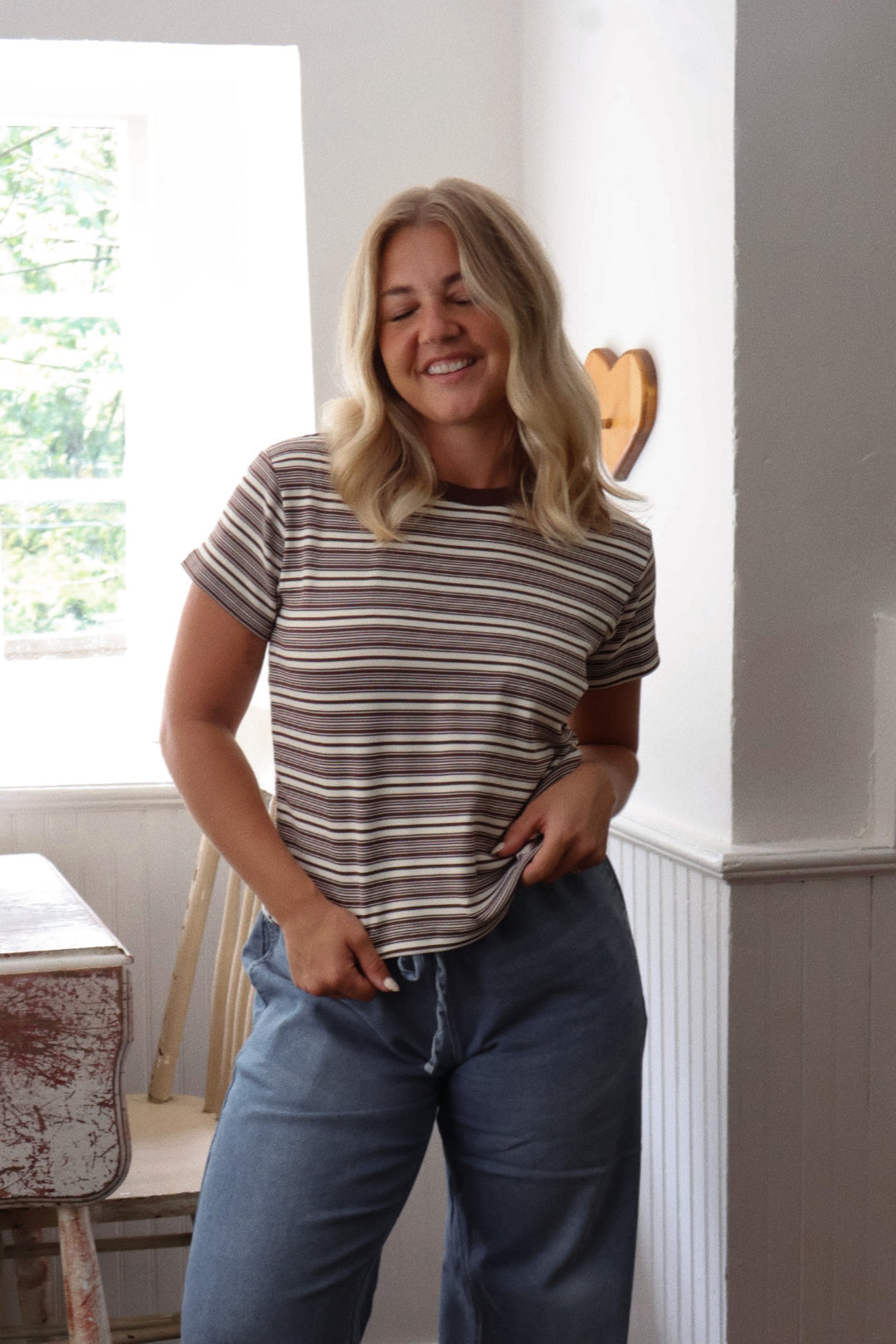 Sadie Striped Tee