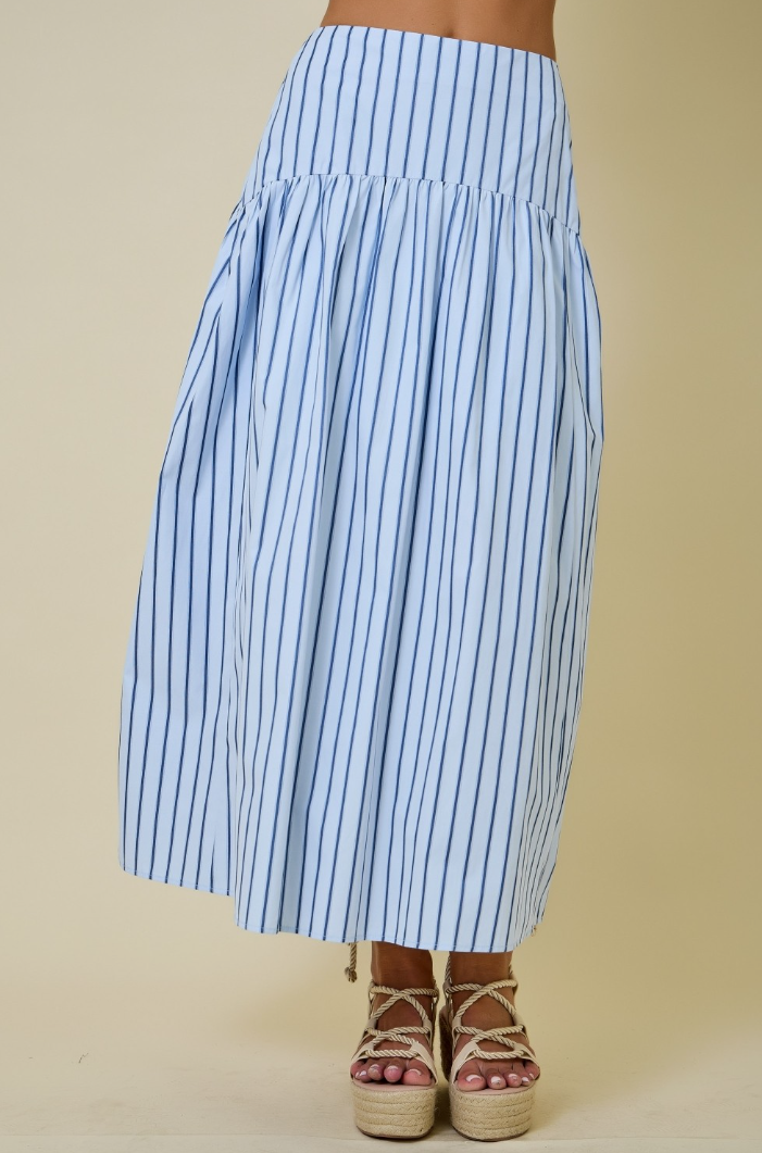 Avalon Curved Maxi Skirt