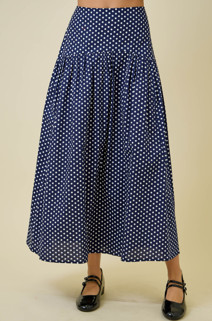 Avalon Curved Maxi Skirt