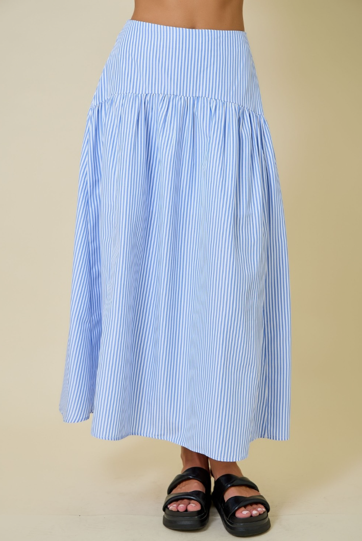 Avalon Curved Maxi Skirt