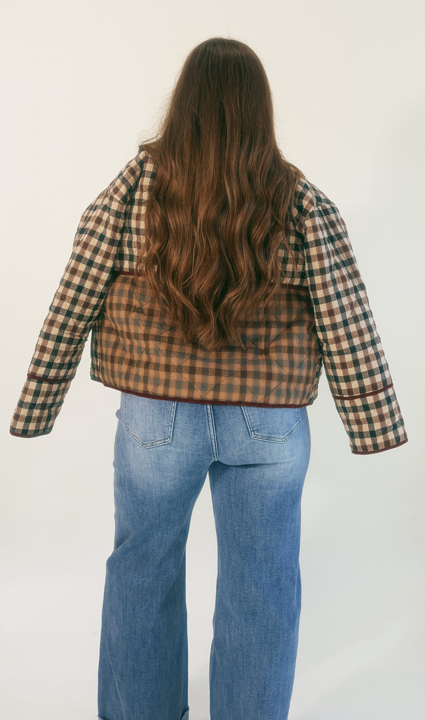 90s Cuffed Straight Jeans